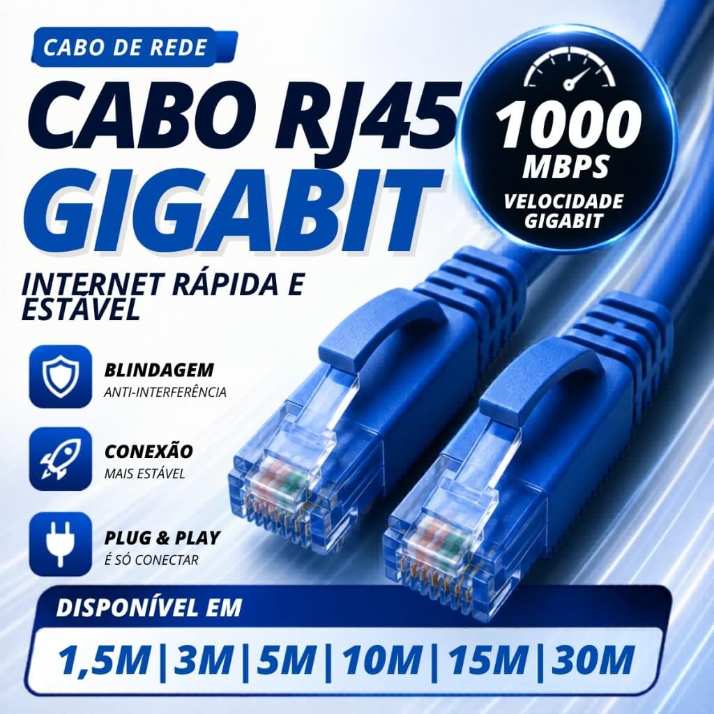 Cabo de Rede (RJ45)